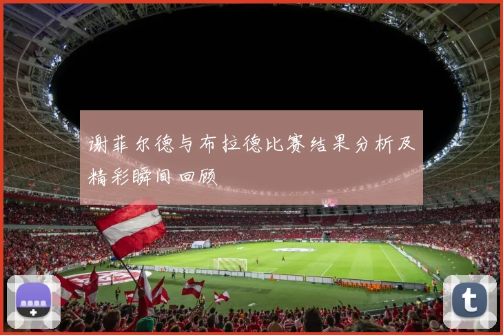 谢菲尔德与布拉德比赛结果分析及精彩瞬间回顾